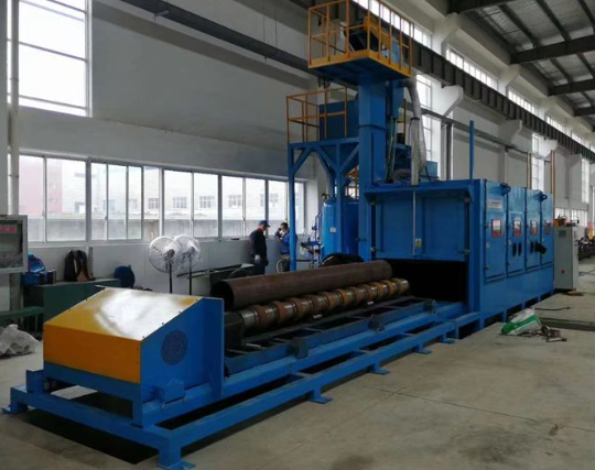 长治喷砂机在管道除锈中的现场施工应用