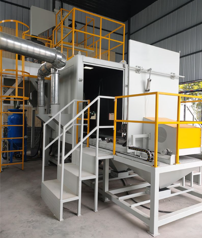 长治全自动喷砂机 实现无人化高效生产