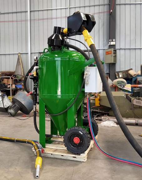 长治移动式喷砂机 户外施工效率翻倍